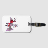 Santa Bat vertical luggage tag ラゲッジタグ (正面横)
