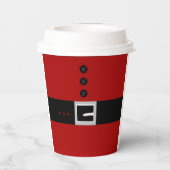 Santa Belly Paper Cup  紙コップ (裏面)