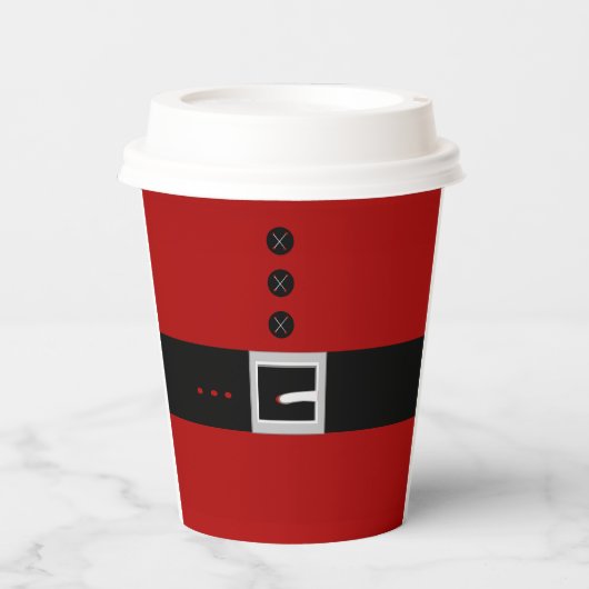Santa Belly Paper Cup  紙コップ (正面)