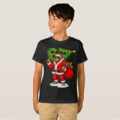 Santa Bigfoot 67 Meme Funny Six Seven Christmas Ho Tシャツ (正面フル)