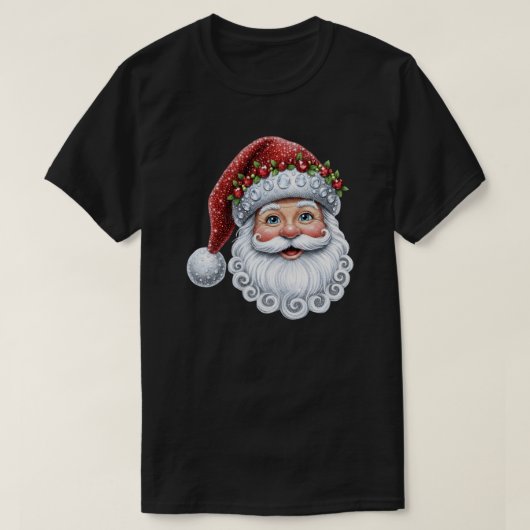Santa Bling-Bling Tシャツ (デザイン正面)