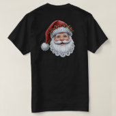 Santa Bling-Bling Tシャツ (デザイン裏面)