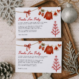 Santa Books for Baby Card エンクロージャーカード