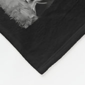 Santa Breaking Entering Mugshot Funny Christmas Ho フリースブランケット (角)