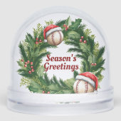 Santa Cap Baseball Customizable  (正面)