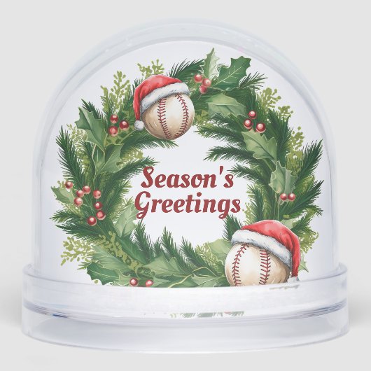 Santa Cap Baseball Customizable  (正面)