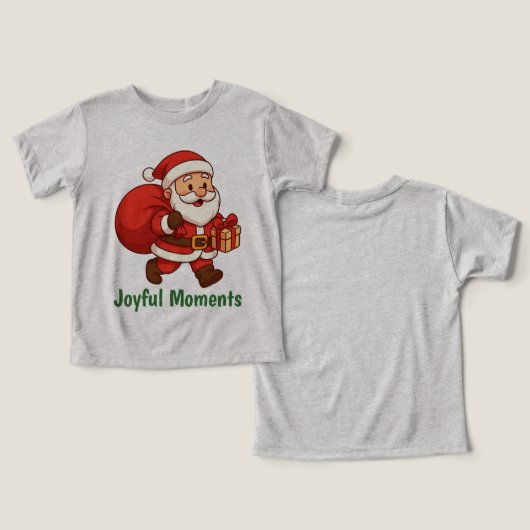 Santa Carrying Gift Sack  (デザイン正面&裏面)