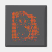 Santa Cat  マグネット (正面)