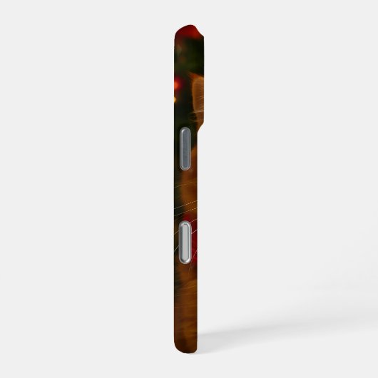 Santa Cat iPhone 16 Pro Case iPhoneケース (右側面)