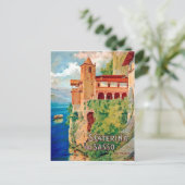 Santa Caterina del Sasso、Lake Maggiore、イタリア ポストカード (スタンド正面)