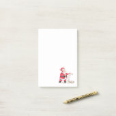 Santa Checking his Nice List ポストイット (デスク上)