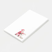 Santa Checking his Nice List ポストイット (アングル)