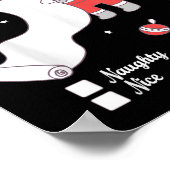 Santa Checking The Nice And Naughty List I Tried ポスター (角)