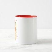 Santa Cheer Mug – Festive Holiday Design マグカップ (中央)