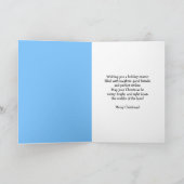 Santa Cheering Snowman Bowling カード (内部)