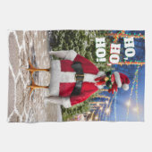 Santa Chicken キッチンタオル (横)