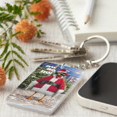 Santa Chicken キーホルダー (正面右)