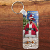 Santa Chicken キーホルダー (正面)