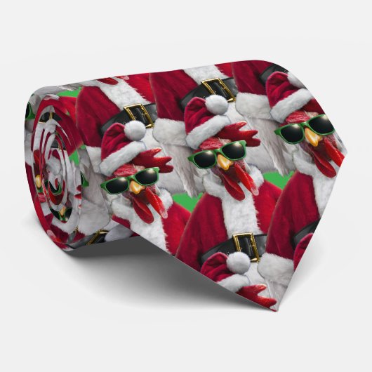Santa Chicken ネクタイ (ロール)