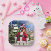 Santa Chicken ペーパープレート (パーティー)