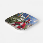 Santa Chicken ペーパープレート (傾斜あり)