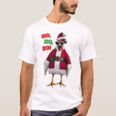 Santa Chicken Tシャツ (正面)