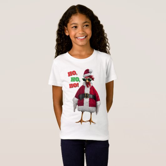 Santa Chicken Tシャツ (正面フル)