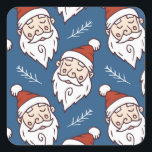 Santa Child's Name Merry Christmas Familyから スクエアシール<br><div class="desc">2023年カラフルのメリー新年2023年のクリスマスのための明るいクリスマス2023家族の休日ギフトとトレンディーデザインスタイリッシュ</div>