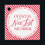 Santa Christmasの承認を受けたニースリスト会員 フェイバータグ<br><div class="desc">ニースリストに入る時間はまだある！背面の文字のみ編集可能。上記の「It」ボタンで色カスタマイズを変更できる。</div>