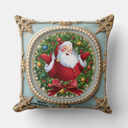 Santa Christmas  クッション (正面)