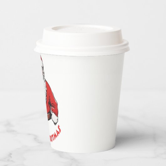 Santa Christmas 紙コップ (左)