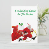 Santa Christmas Cardの送信 シーズンカード (スタンド正面)