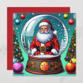 Santa Christmas card! シーズンカード (正面/裏面)