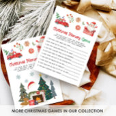 Santa Christmas Memory Game シーズンカード