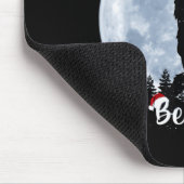 Santa Christmas Rock Sasquatch Xmas Girl T Shirt  マウスパッド (コーナー)