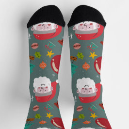Santa Christmas Socks ソックス