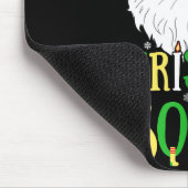 Santa Christmas Squad Black Men African American P マウスパッド (コーナー)