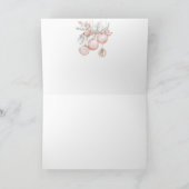 Santa Christmas Tree Greeting Card カード (内部)