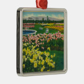 Santa Clara郡の市バラ園 メタルオーナメント (右)