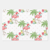 SANTA CLAUSを使用した7月のクリスマス ラッピングペーパーシート (正面2)