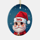 Santa Claus 🎅🎄 セラミックオーナメント (右)