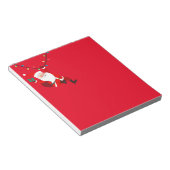 Santa Claus ノートパッド (アングル)