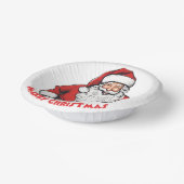 Santa Claus ペーパーボウル (傾斜あり)