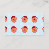 Santa Claus 名刺 (裏面)