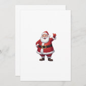 santa claus 招待状 (正面/裏面)
