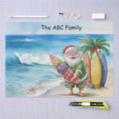 SANTA CLAUS 7月のクリスマス 薄葉紙 (クラフト)