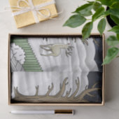 Santa Claus and the little red house  薄葉紙 (ギフト)