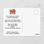 SANTA CLAUS atハワイビーチfor Christmas ポストカード (裏面)