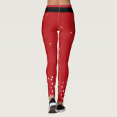 Santa Claus Belt Holiday Leggings レギンス (裏面)