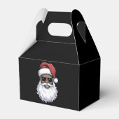 Santa Claus Black Xmas Santa Afro African American フェイバーボックス (正面サイド)